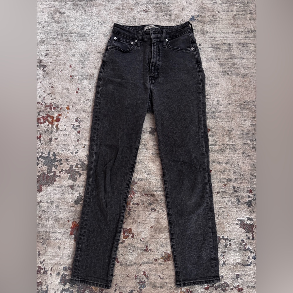 Madewell Women's Curvy Black Skinny Jeans